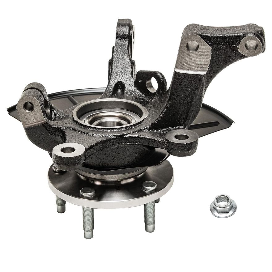 Front Left Knuckle and Wheel Hub - KA698405