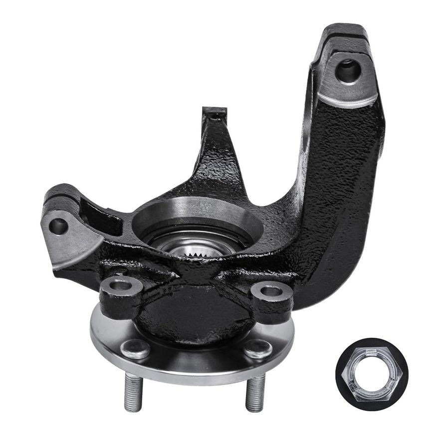 Front Left Knuckle and Wheel Hub - KA698407