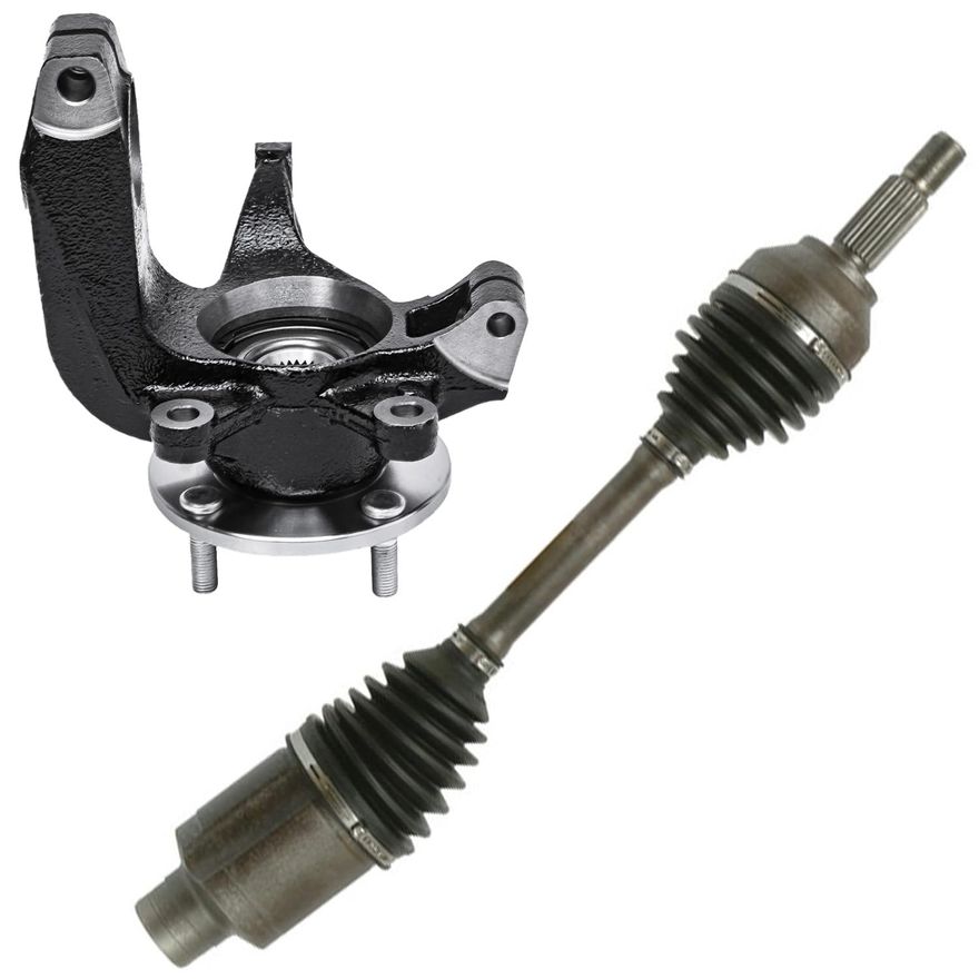 Main Image - Front CV Axle Knuckle Hub