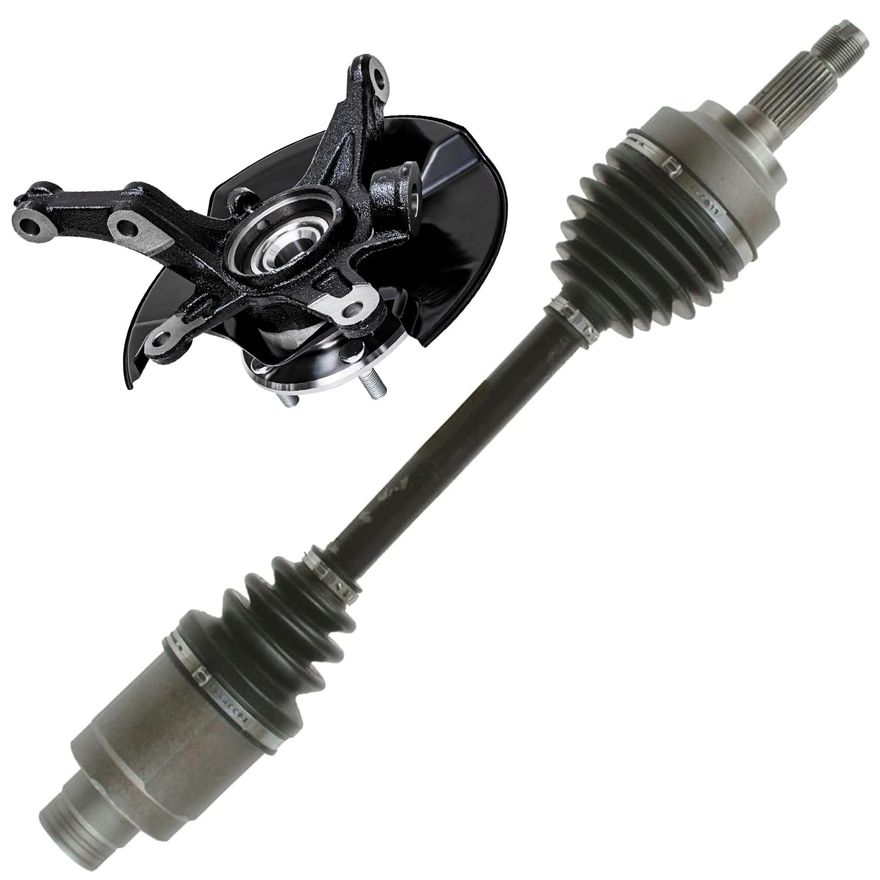 Main Image - Front Right CV Axle Knuckle Hub