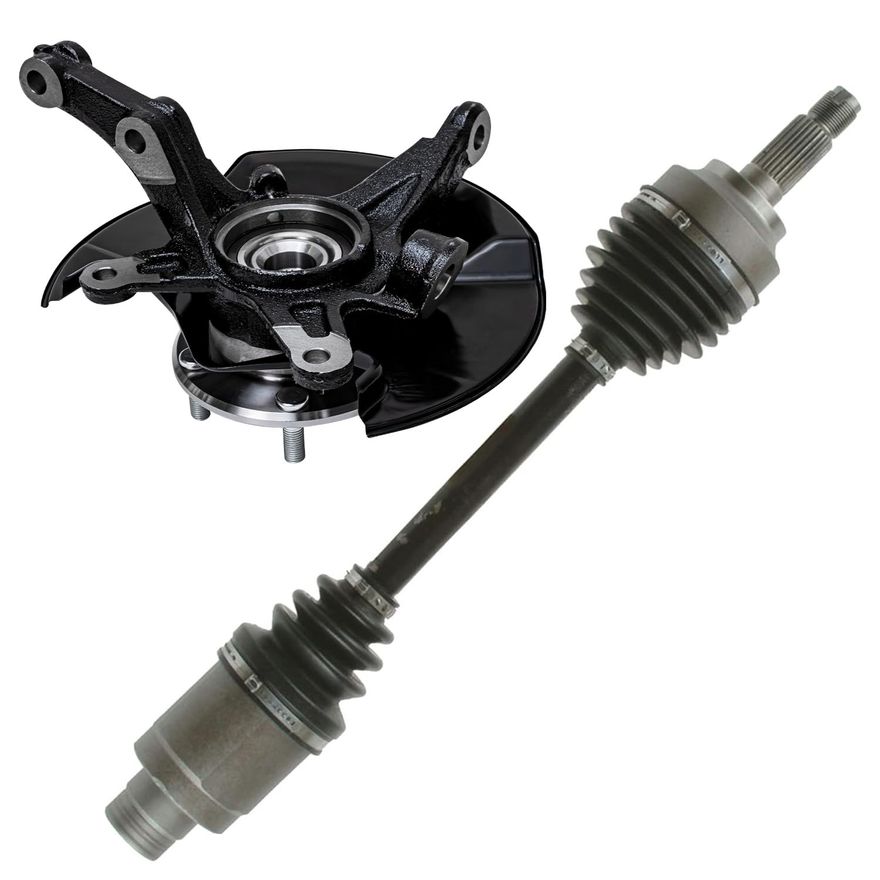 Main Image - Front Right CV Axle Knuckle Hub