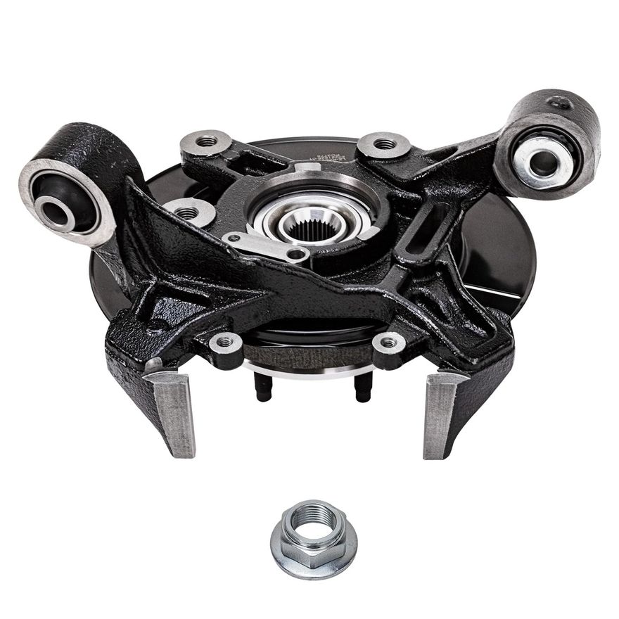 Rear Right Knuckle and Wheel Hub - KA698412