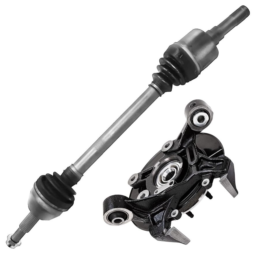 Main Image - Rear CV Axle Knuckle Wheel Hub
