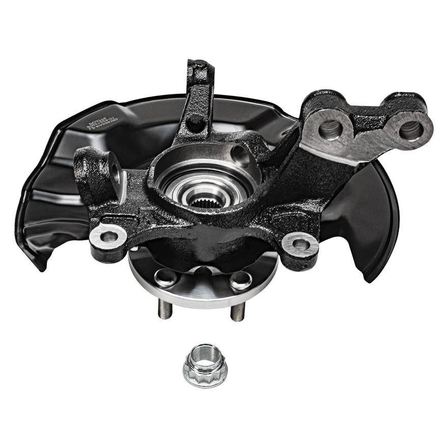 Front Left Knuckle & Wheel Hub - KA698381