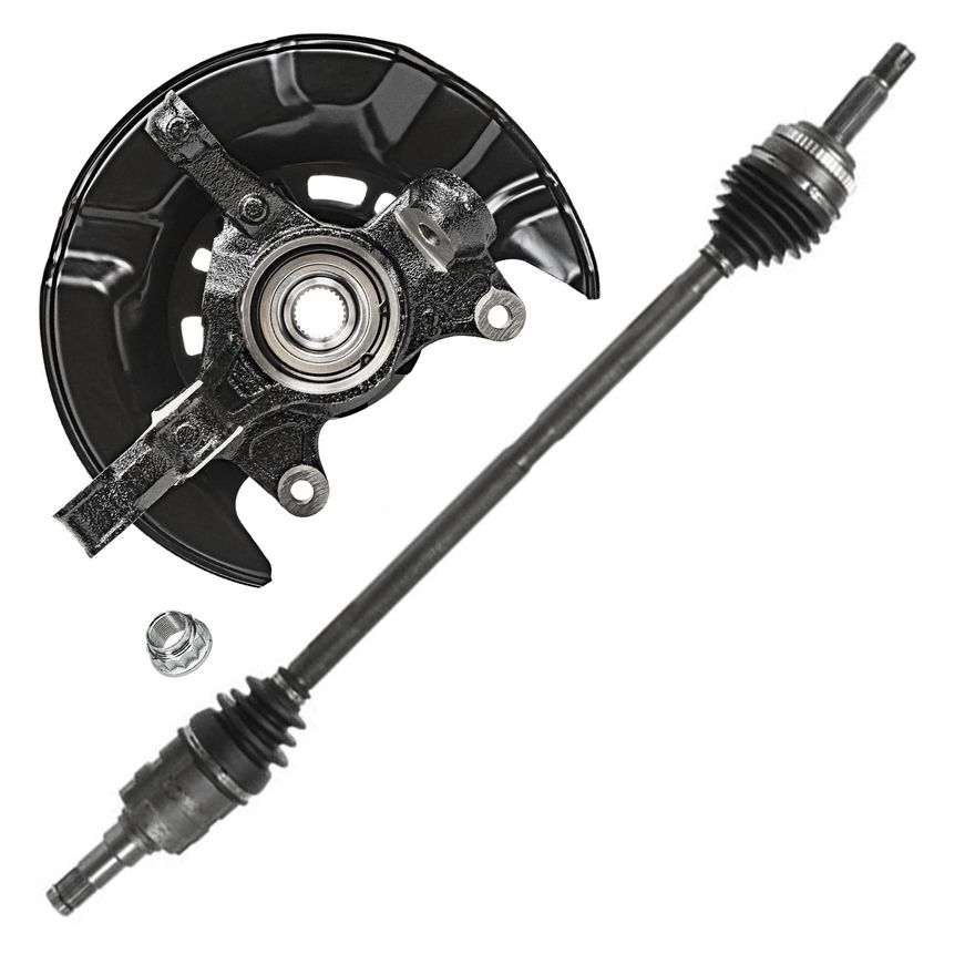 Main Image - Front Right CV Axle Knuckle Hub