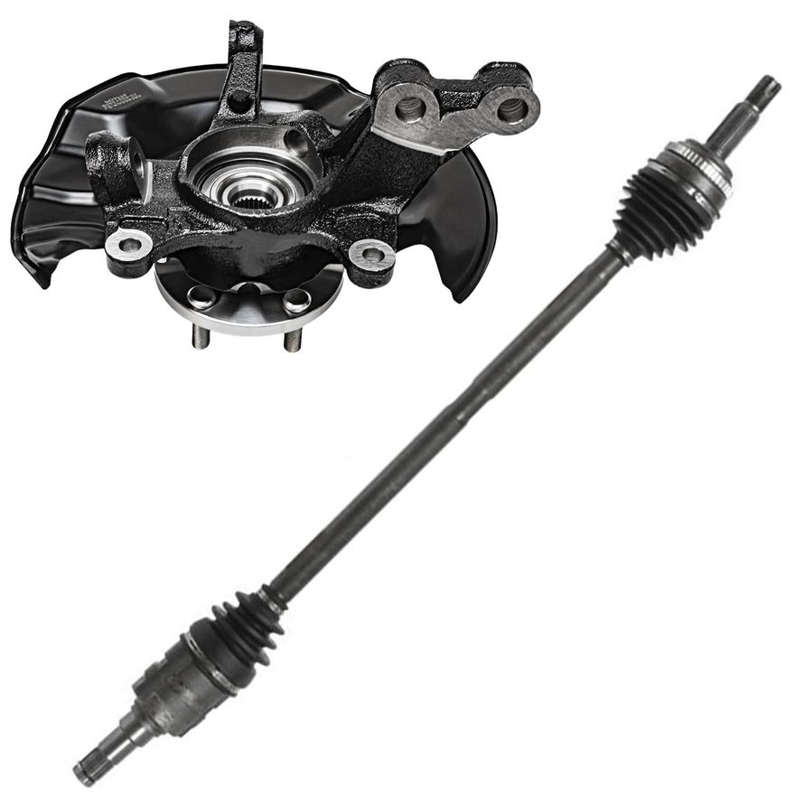 Main Image - Front Right CV Axle Knuckle Hub