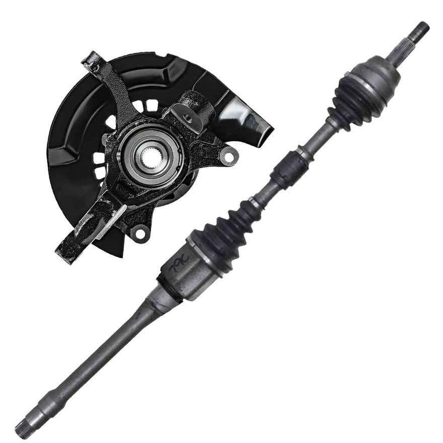 Main Image - Front Right CV Axle Knuckle Hub