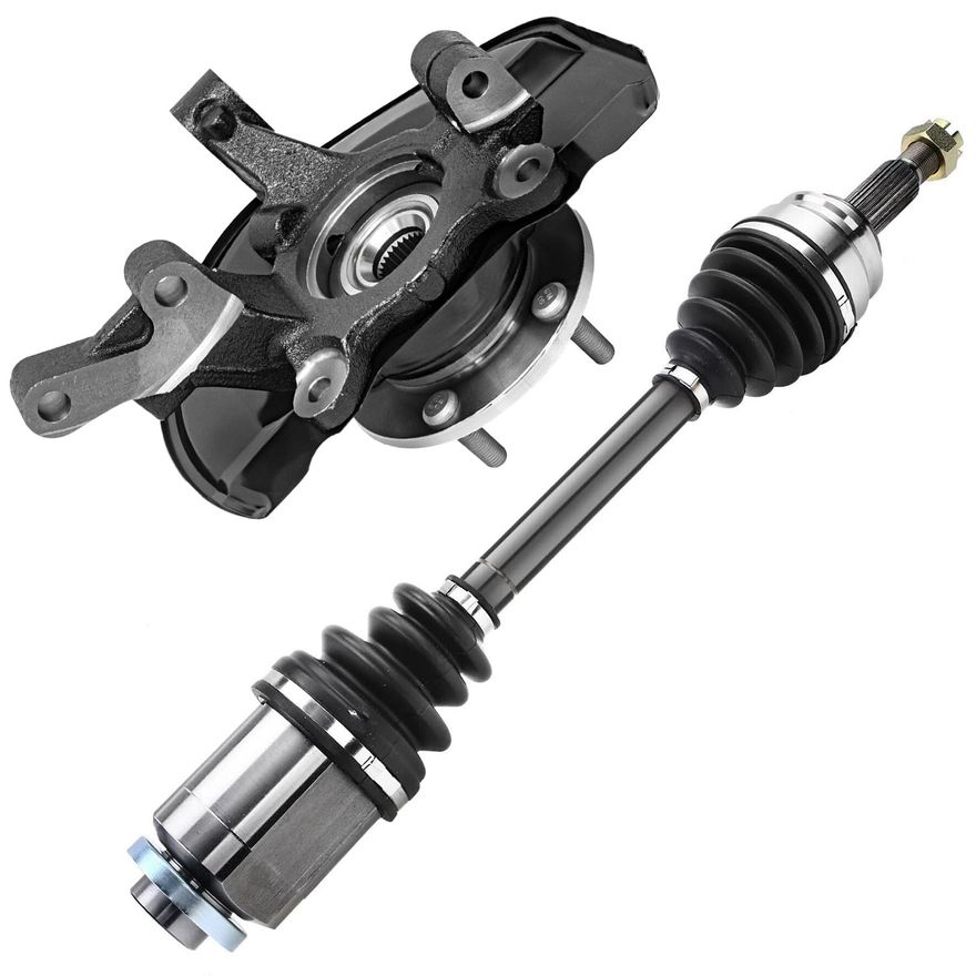 Main Image - Front Right CV Axle Knuckle Hub