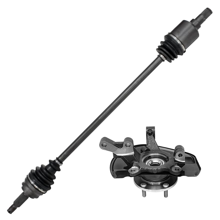 Main Image - Front Right CV Axle Knuckle Hub