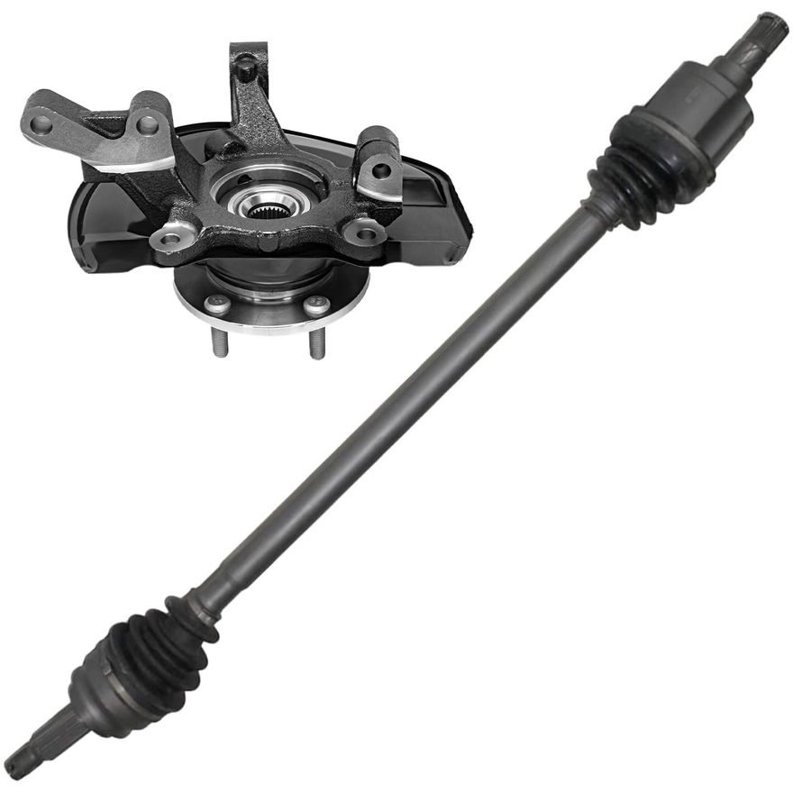 Main Image - Front Right CV Axle Knuckle Hub