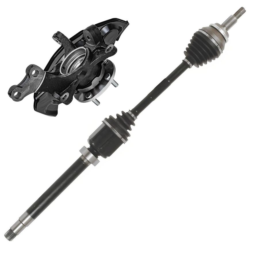 Main Image - Front Right CV Axle Knuckle Hub