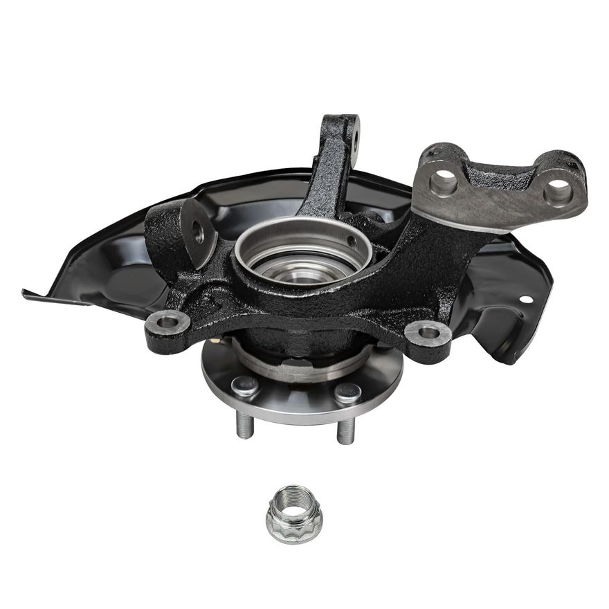 Front Left Knuckle and Wheel Hub - KA698427