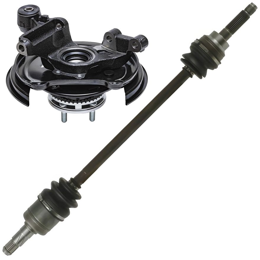 Main Image - Rear Right CV Axle Knuckle & Hub