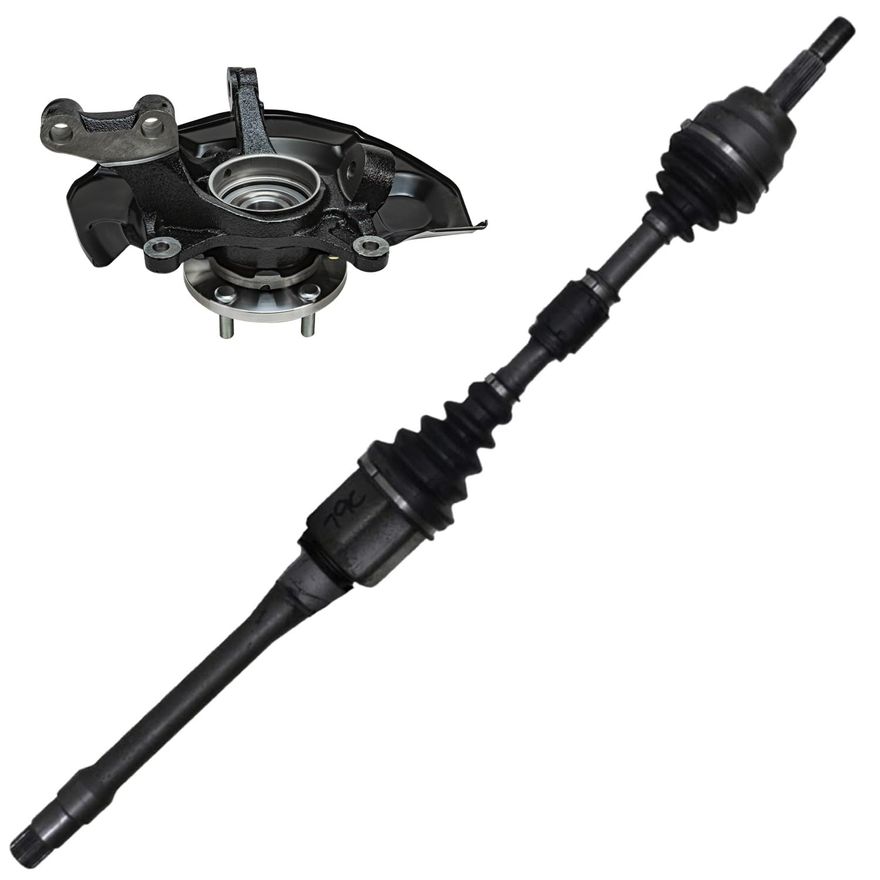 Main Image - Front Right CV Axle Knuckle Hub