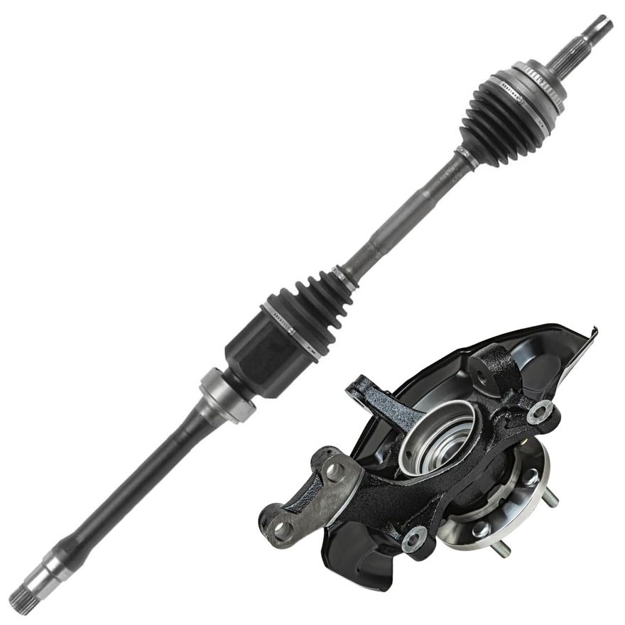 Main Image - Front Right CV Axle Knuckle Hub