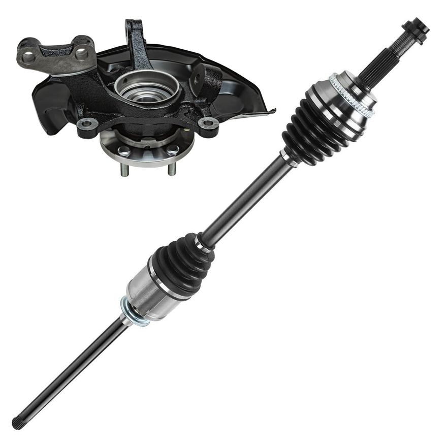 Main Image - Front Right CV Axle Knuckle Hub