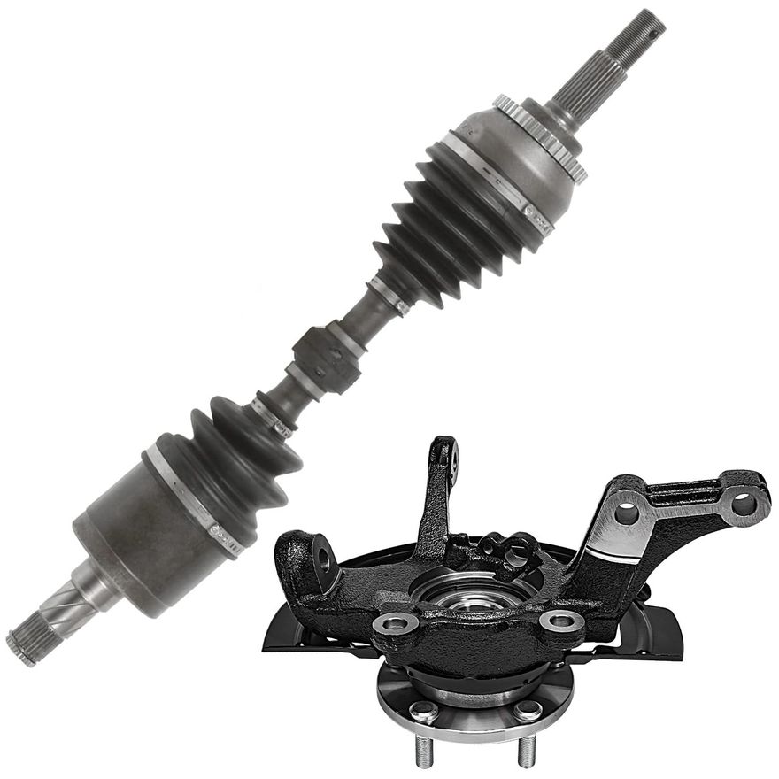 Main Image - Front Left CV Axle Knuckle Hub