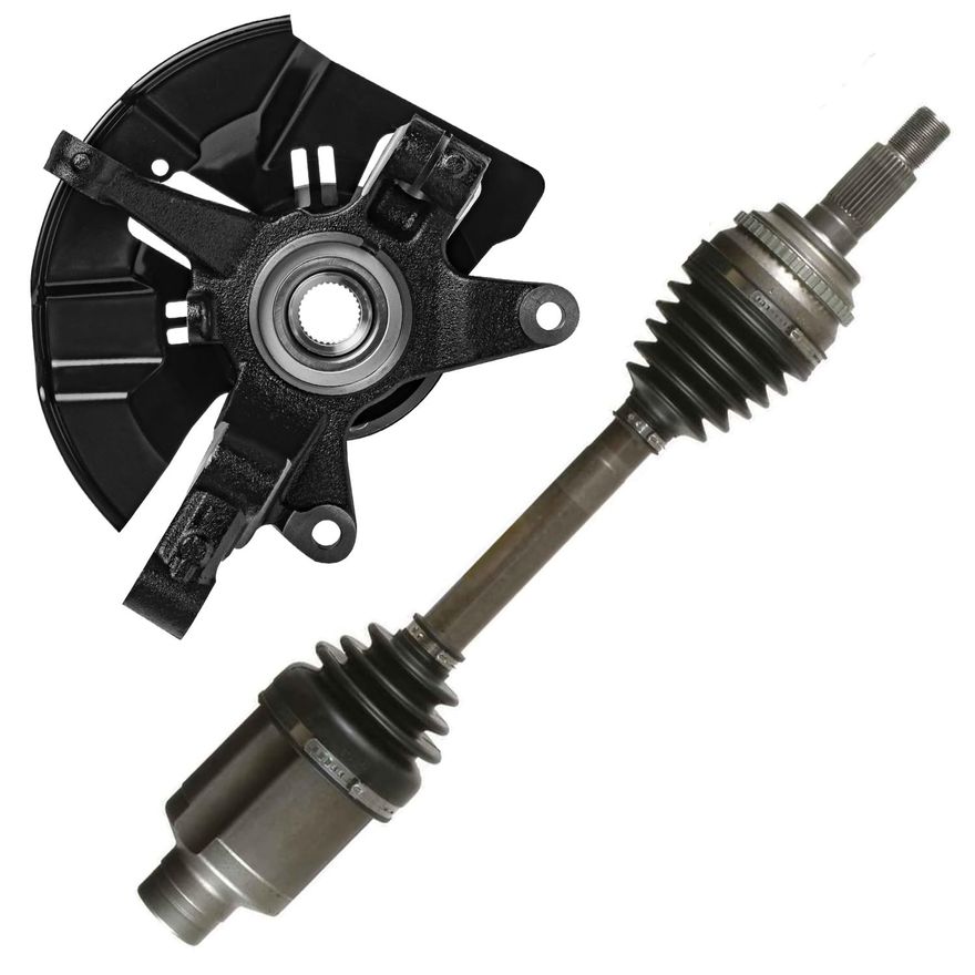 Main Image - Front Right CV Axle Knuckle Hub