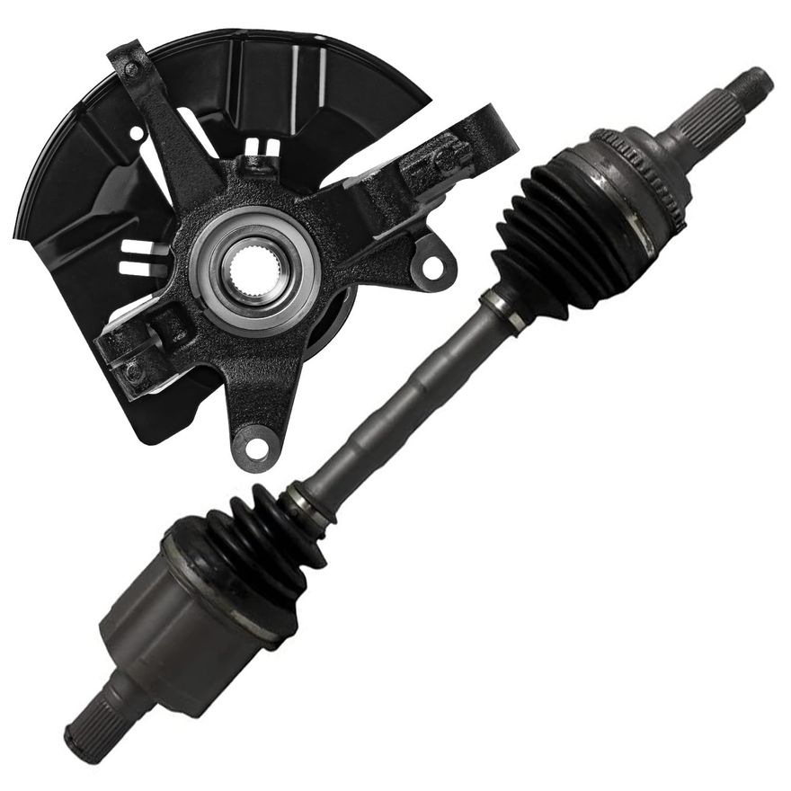 Main Image - Front Left CV Axle Knuckle & Hub