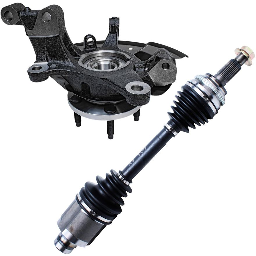 Main Image - Front Right CV Axle Knuckle Hub