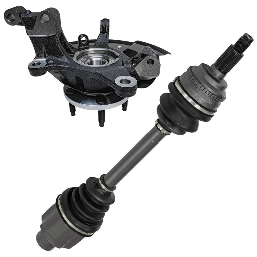 Main Image - Front Right CV Axle Knuckle Hub