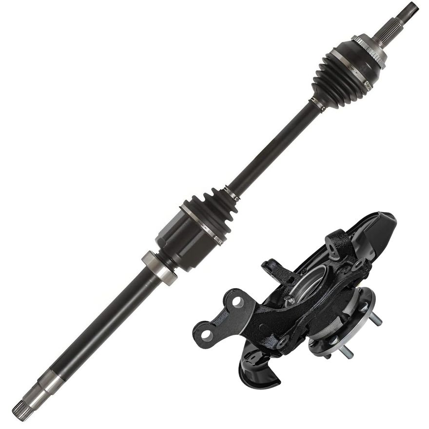 Main Image - Front Right CV Axle Knuckle Hub