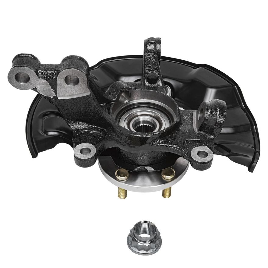 Front Right Knuckle & Wheel Hub - KA698476