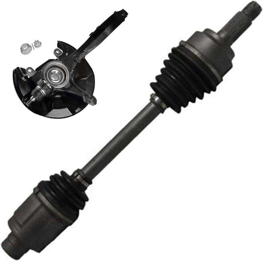 Main Image - Front Right CV Axle Knuckle Hub