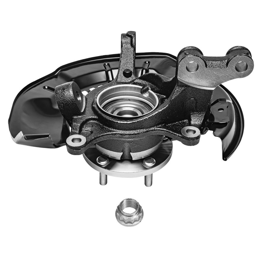 Front Right Knuckle & Wheel Hub - KA698434