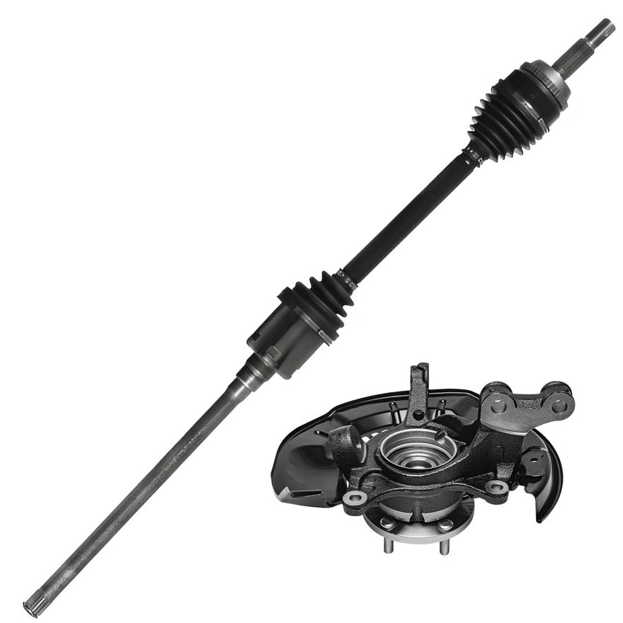 Main Image - Front Right CV Axle Knuckle Hub