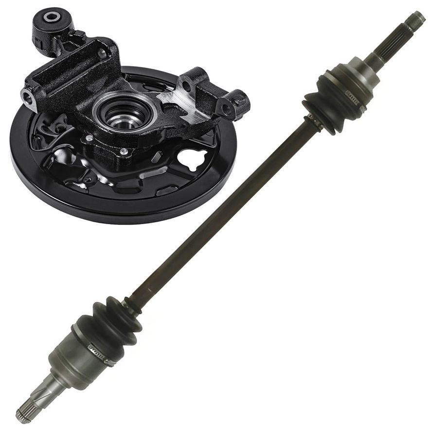 Main Image - Rear Right CV Axle Knuckle Hub