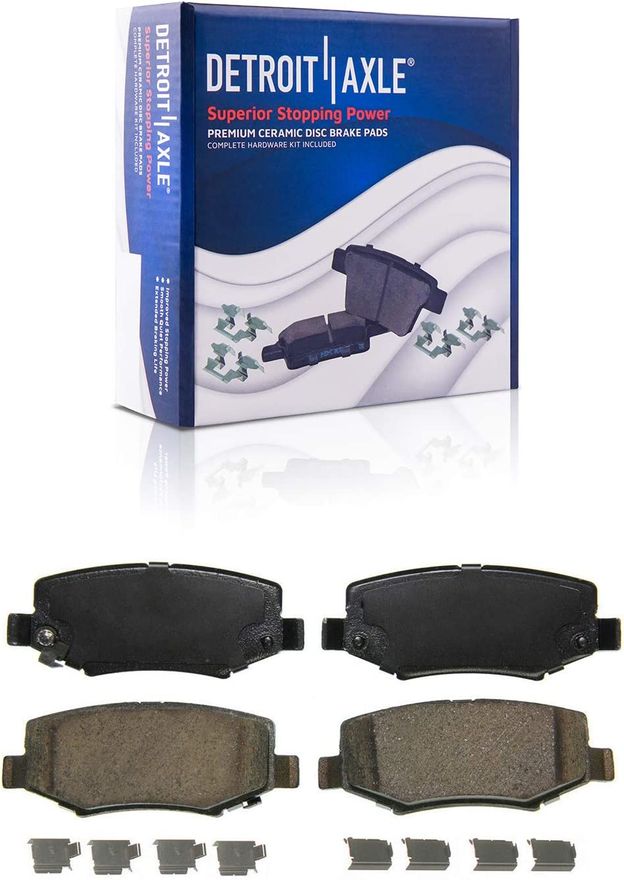 Rear Ceramic Brake Pad - P-1274 x2