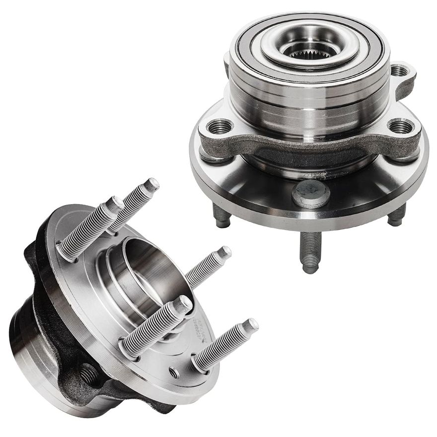 Front Wheel Hub and Bearing - 512460 x2