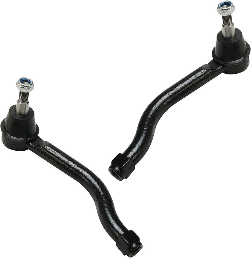 Front Power Steering Rack and Pinion Outer Tie Rods Suspension Kit