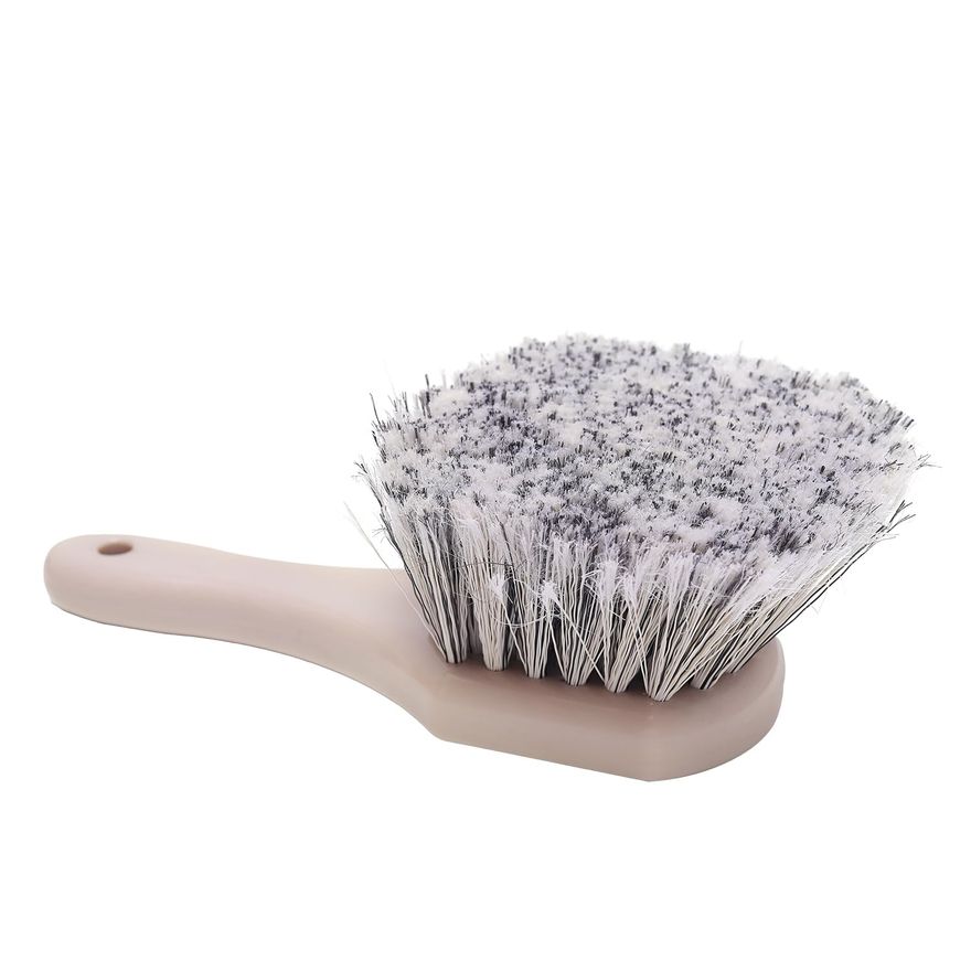 Wheel and Body Brush - with PET Fiber, PP body - WBB002