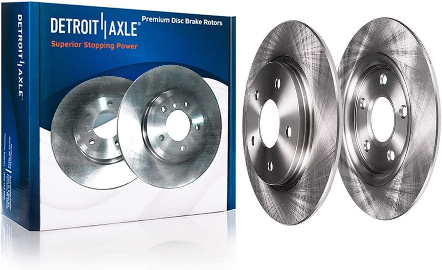 Rear Disc Brake Rotors - R-53021 x2