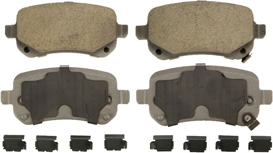 Rear Ceramic Brake Pads - P-1326 x2