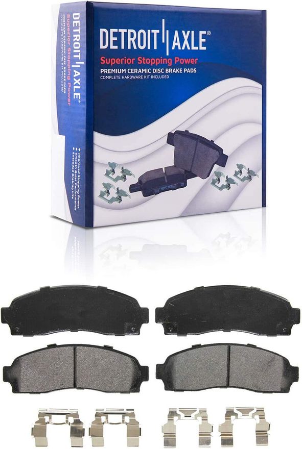 Front Ceramic Brake Pads - P-833 x2