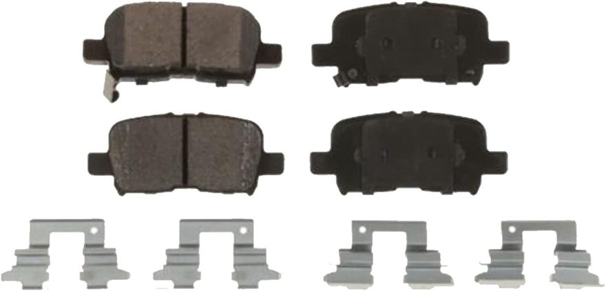 Rear Ceramic Brake Pads - P-865 x2