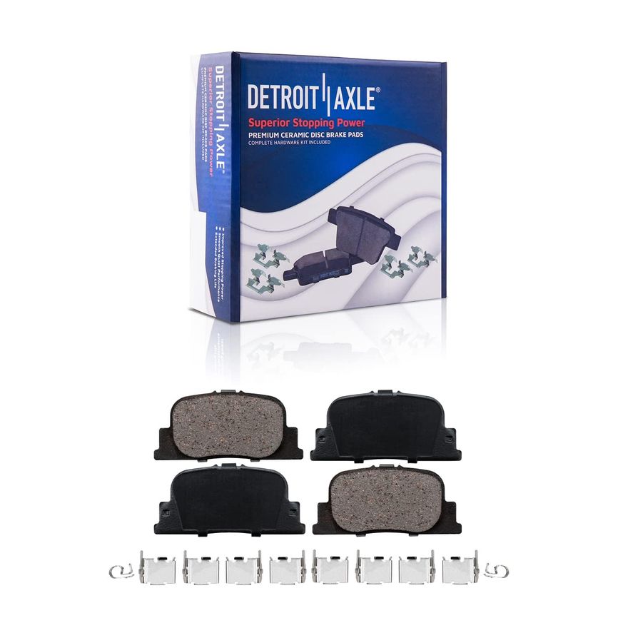 Rear Ceramic Brake Pad - P-835 x2