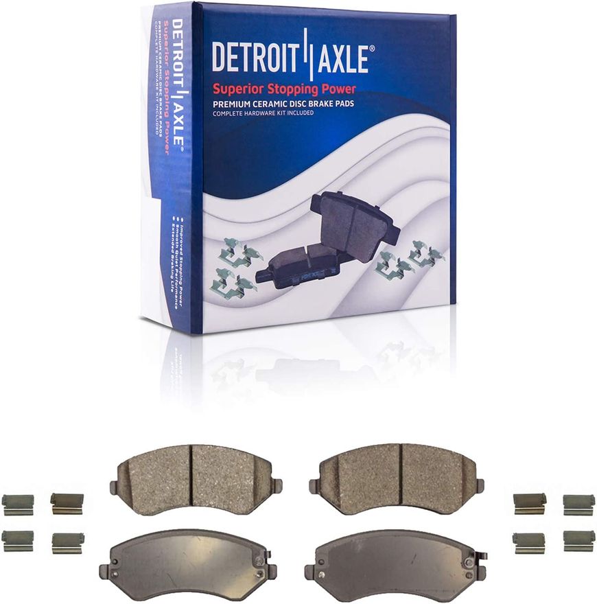 Front Ceramic Brake Pads - P-856 x2