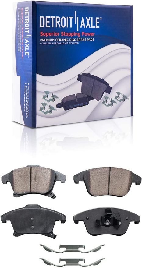 Front Ceramic Brake Pads - P-1653 x2