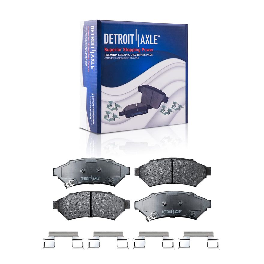 Front Ceramic Brake Pads - P-1075 x2