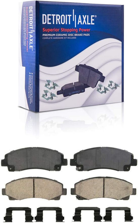 Front Ceramic Brake Pad - P-1102 x2