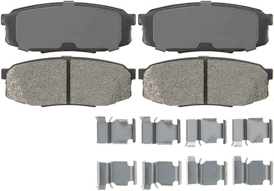 Rear Ceramic Brake Pads - P-1304 x2