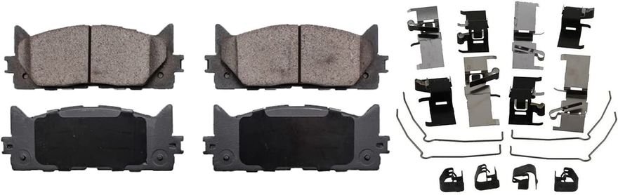 Front Ceramic Brake Pads - P-1293 x2