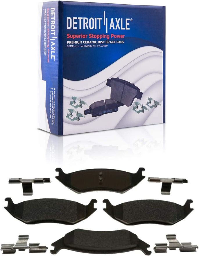 Kit De Plaquettes De Frein Avant Céramique Pour Ford Contour 1998-2000 - Evan-Fischer, Garantie 3 Ans