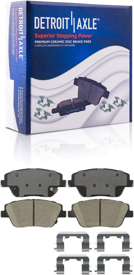 Front Ceramic Brake Pad - P-1444 x2