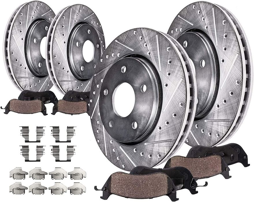 Main Image - Front Rear Rotors Brake Pads