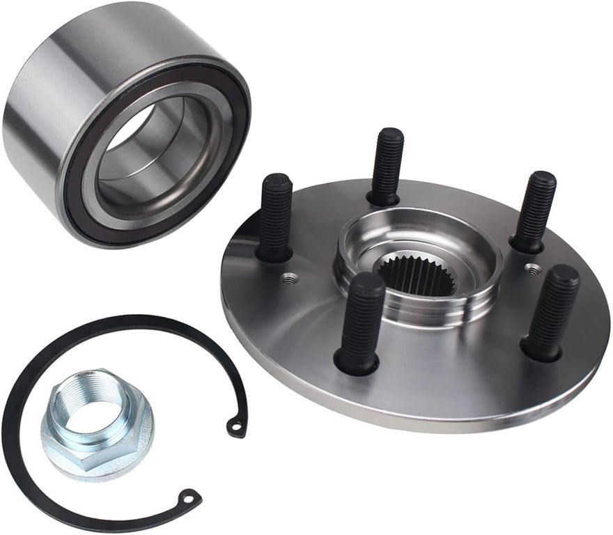 Front Wheel Hub and Bearing - BR930583K